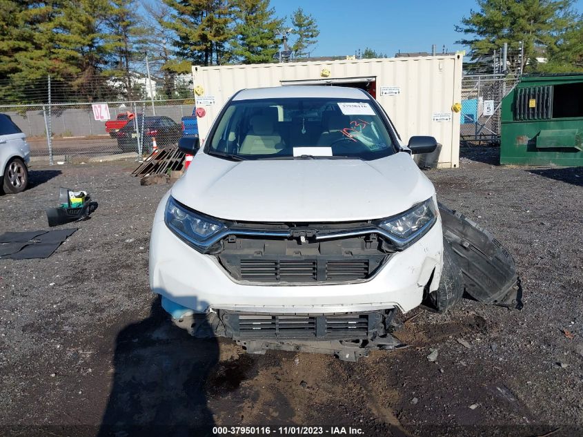 2019 Honda Cr-V Lx VIN: 2HKRW6H37KH204243 Lot: 37950116