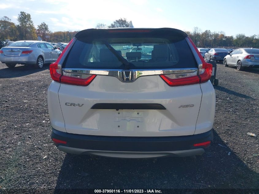 2019 Honda Cr-V Lx VIN: 2HKRW6H37KH204243 Lot: 37950116