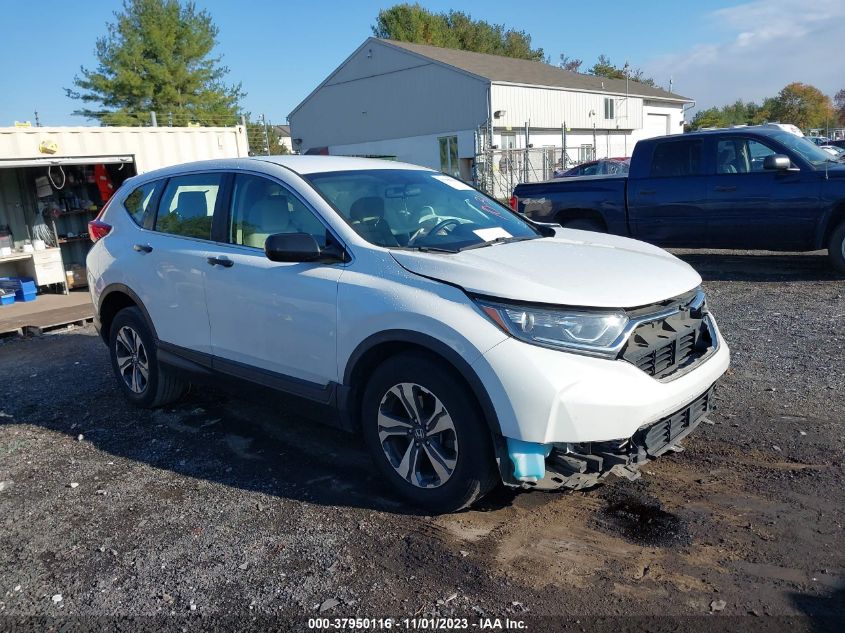 2019 Honda Cr-V Lx VIN: 2HKRW6H37KH204243 Lot: 37950116