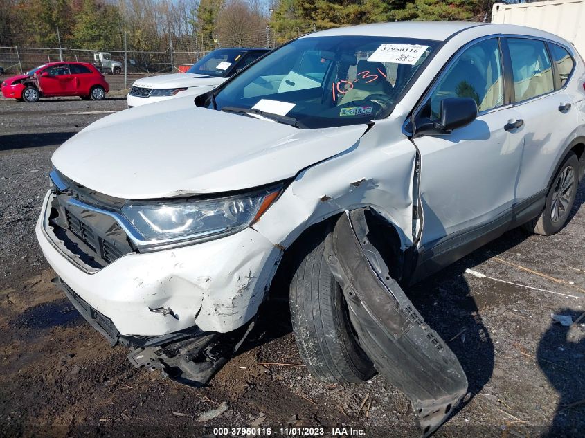 2019 Honda Cr-V Lx VIN: 2HKRW6H37KH204243 Lot: 37950116