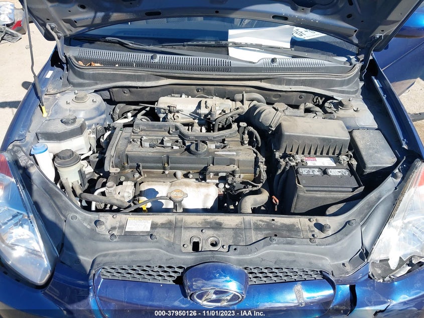 2011 Hyundai Accent Gs VIN: KMHCM3AC0BU188408 Lot: 37950126