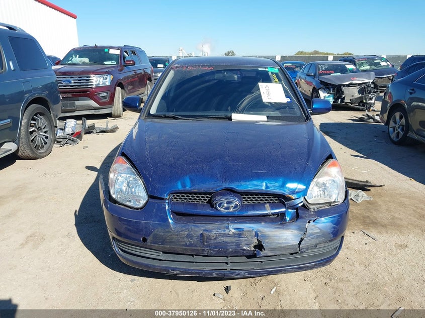 2011 Hyundai Accent Gs VIN: KMHCM3AC0BU188408 Lot: 37950126