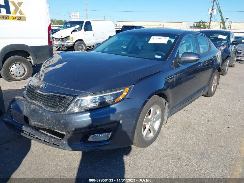 2015 Kia Optima Lx VIN: 5XXGM4A72FG473735 Lot: 37950133