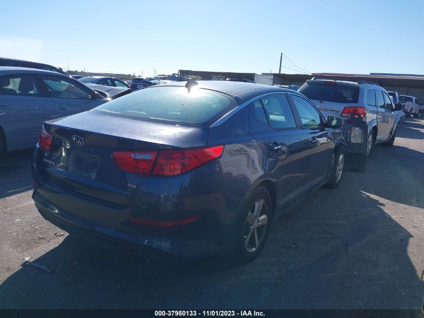 2015 Kia Optima Lx VIN: 5XXGM4A72FG473735 Lot: 37950133