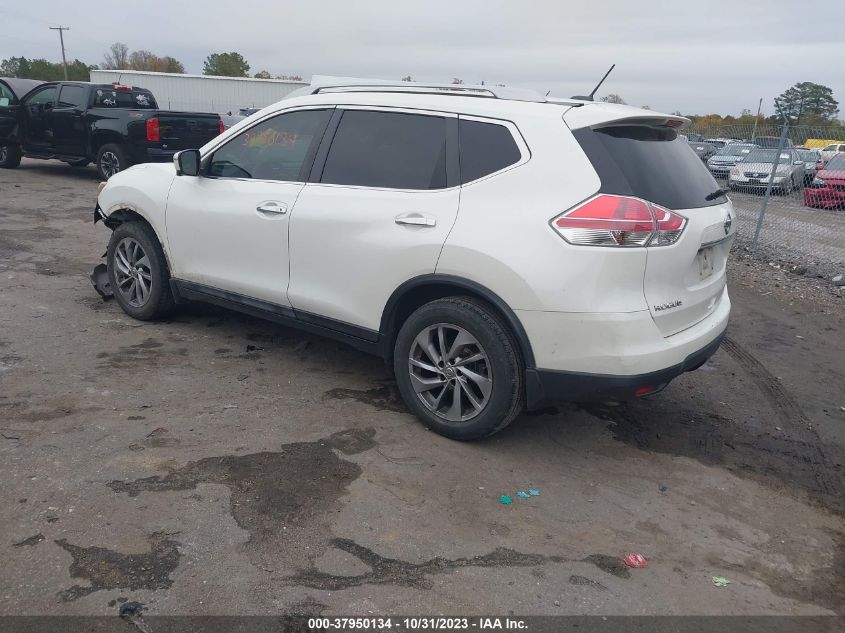 2015 Nissan Rogue Sl VIN: 5N1AT2MT2FC859332 Lot: 37950134