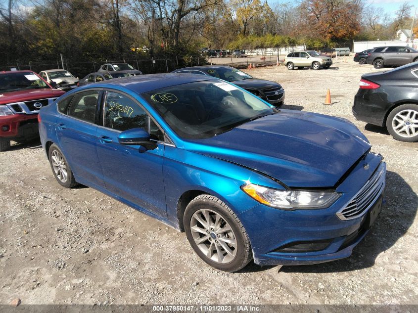 2017 Ford Fusion Se VIN: 3FA6P0HD2HR283306 Lot: 37950147