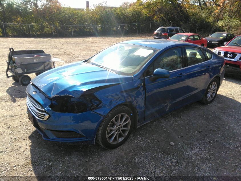 2017 Ford Fusion Se VIN: 3FA6P0HD2HR283306 Lot: 37950147