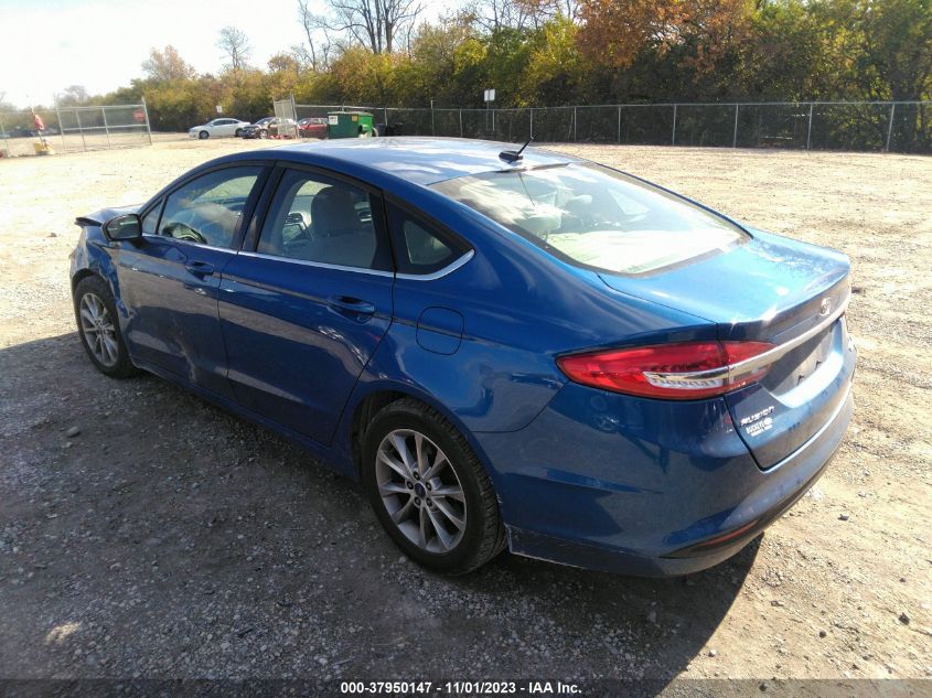 2017 Ford Fusion Se VIN: 3FA6P0HD2HR283306 Lot: 37950147