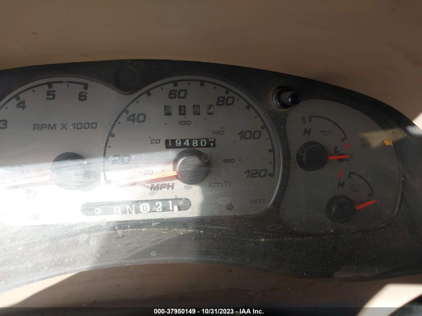 2003 Ford Ranger Edge/Tremor/Xl/Xlt VIN: 1FTZR14V53PA44466 Lot: 37950149