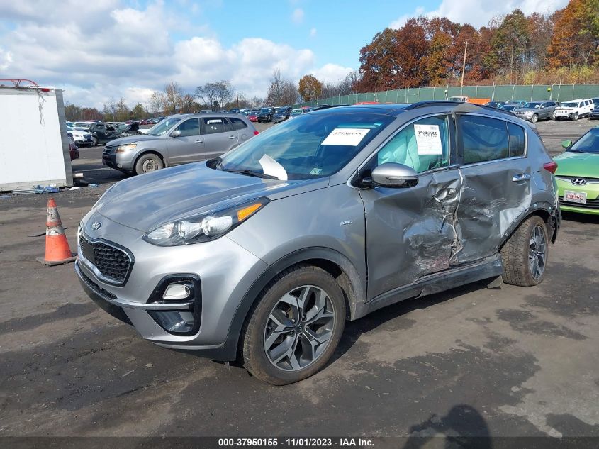 2022 Kia Sportage Ex VIN: KNDPNCAC5N7008779 Lot: 37950155