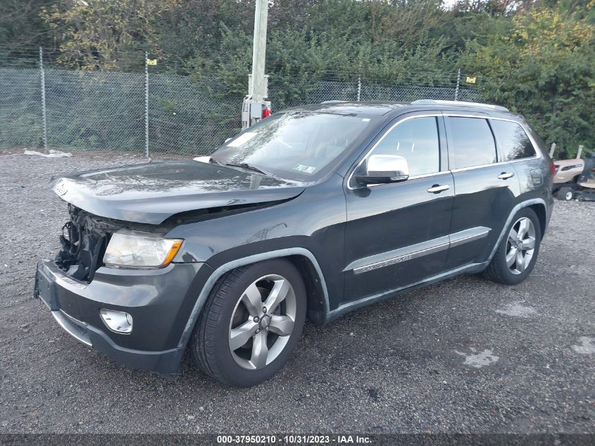 2011 Jeep Grand Cherokee Overland VIN: 1J4RR6GT0BC727330 Lot: 37950210