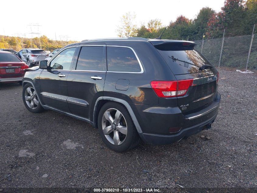 2011 Jeep Grand Cherokee Overland VIN: 1J4RR6GT0BC727330 Lot: 37950210