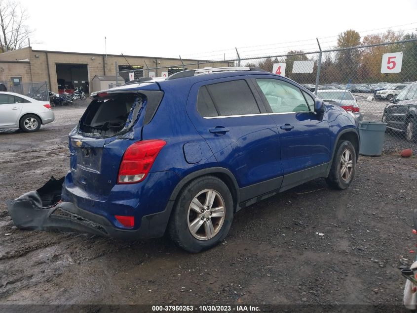 2017 Chevrolet Trax Lt VIN: 3GNCJPSB0HL177672 Lot: 37950263