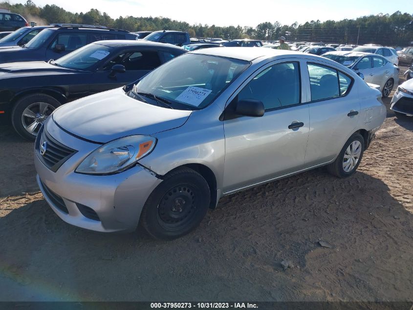 2013 Nissan Versa 1.6 S+ VIN: 3N1CN7AP7DL872335 Lot: 37950273