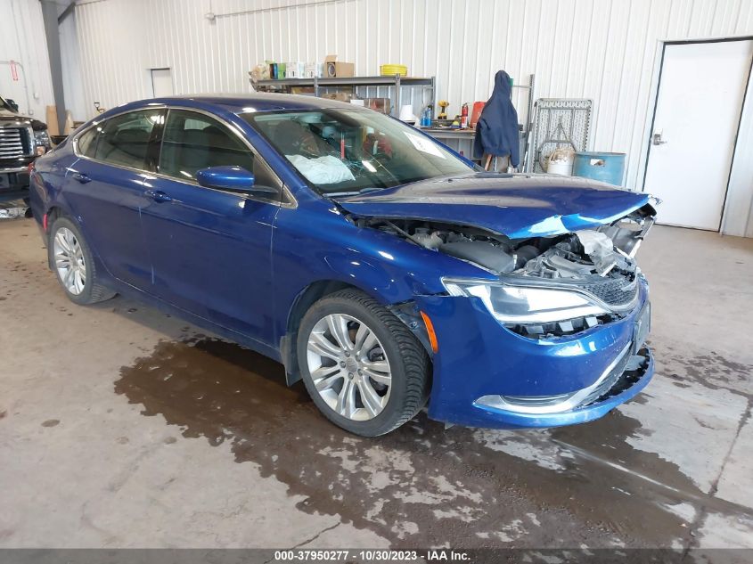 2015 Chrysler 200 Limited VIN: 1C3CCCAB1FN751971 Lot: 37950277