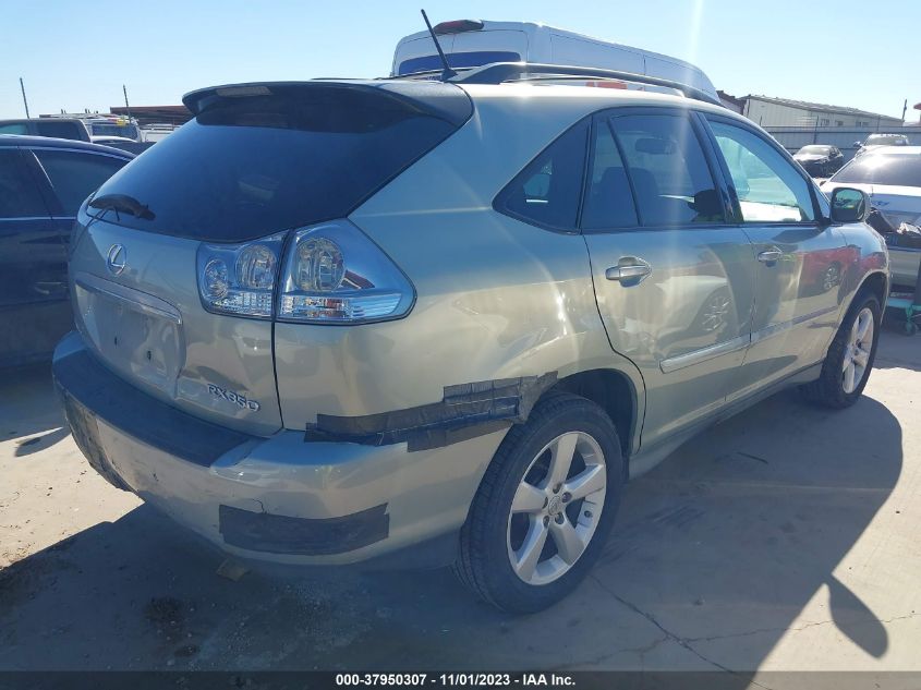 2007 Lexus Rx 350 VIN: 2T2GK31U87C025560 Lot: 37950307