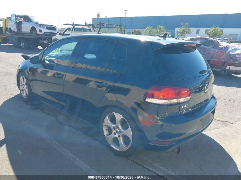 2010 Volkswagen Gti VIN: WVWGD7AJ7AW250126 Lot: 37950314