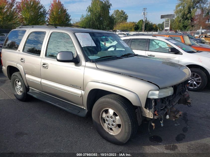 2002 Chevrolet Tahoe Lt VIN: 1GNEK13Z72R256089 Lot: 37950353