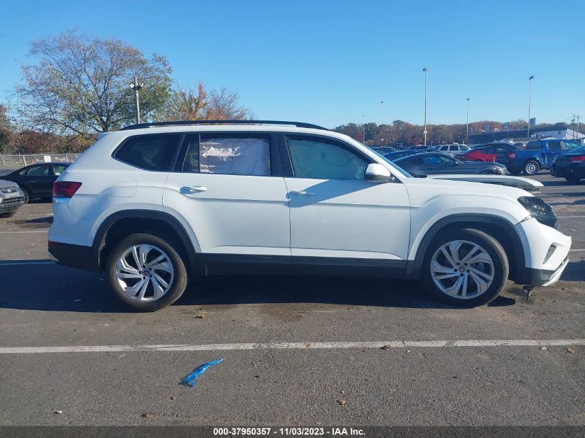 2021 Volkswagen Atlas 3.6L V6 Se W/Technology VIN: 1V2KR2CAXMC567768 Lot: 37950357