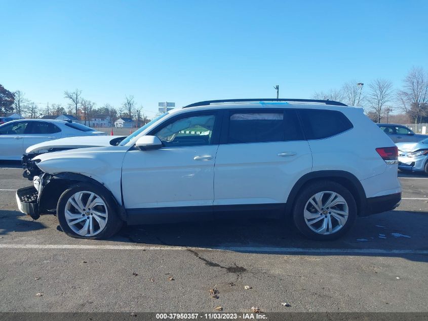 2021 Volkswagen Atlas 3.6L V6 Se W/Technology VIN: 1V2KR2CAXMC567768 Lot: 37950357