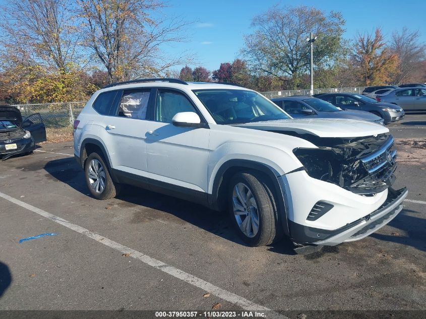 2021 Volkswagen Atlas 3.6L V6 Se W/Technology VIN: 1V2KR2CAXMC567768 Lot: 37950357