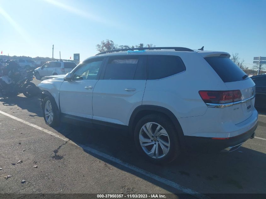 2021 Volkswagen Atlas 3.6L V6 Se W/Technology VIN: 1V2KR2CAXMC567768 Lot: 37950357