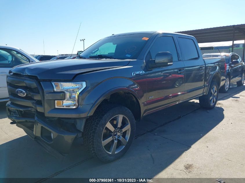 2017 Ford F-150 Lariat VIN: 1FTEW1EG0HFC10249 Lot: 37950361