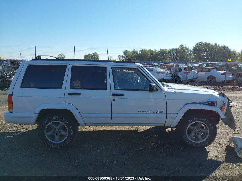 1998 Jeep Cherokee Classic VIN: 1J4FJ68S6WL110844 Lot: 37950365