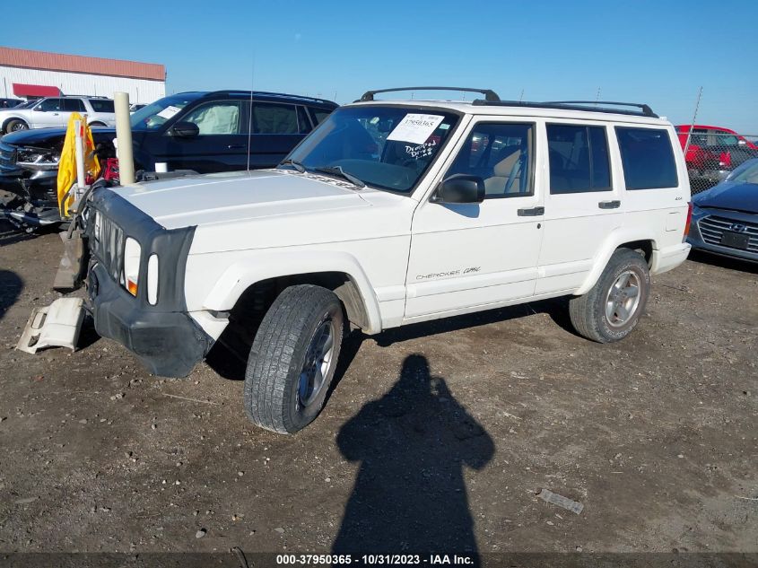 1998 Jeep Cherokee Classic VIN: 1J4FJ68S6WL110844 Lot: 37950365