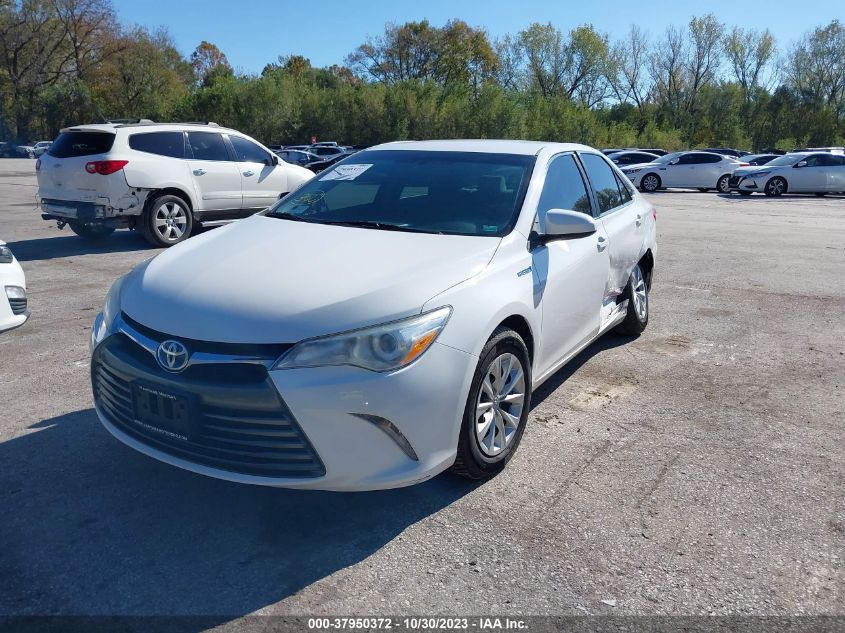 2015 Toyota Camry Hybrid Le VIN: 4T1BD1FK2FU173351 Lot: 37950372