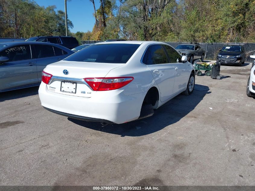 2015 Toyota Camry Hybrid Le VIN: 4T1BD1FK2FU173351 Lot: 37950372