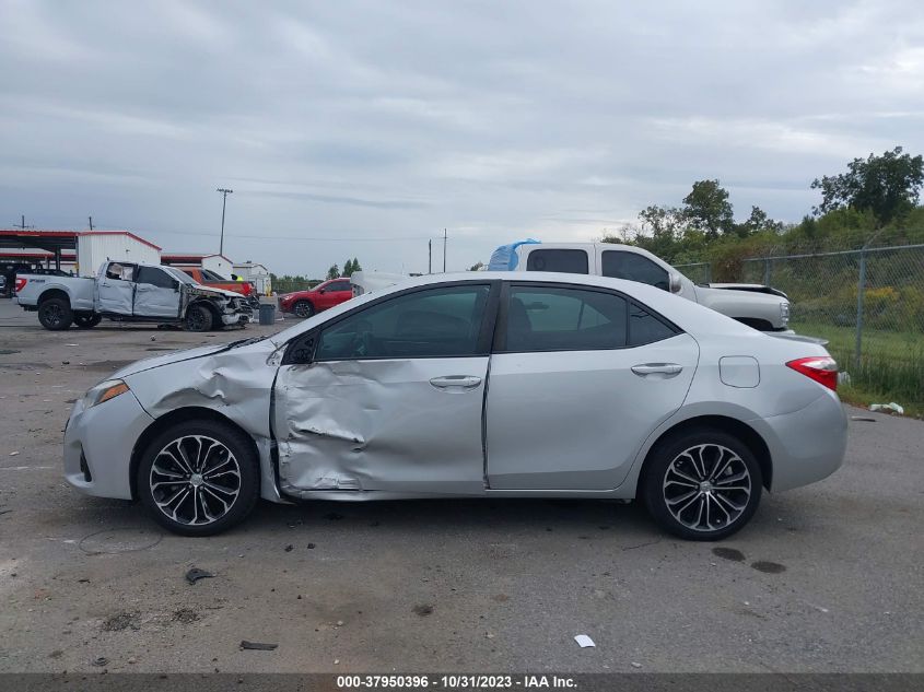 2014 Toyota Corolla S Plus VIN: 2T1BURHE6EC065949 Lot: 37950396