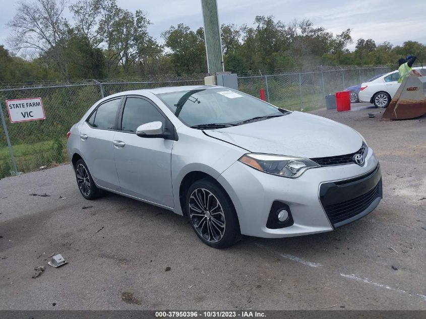 2014 Toyota Corolla S Plus VIN: 2T1BURHE6EC065949 Lot: 37950396