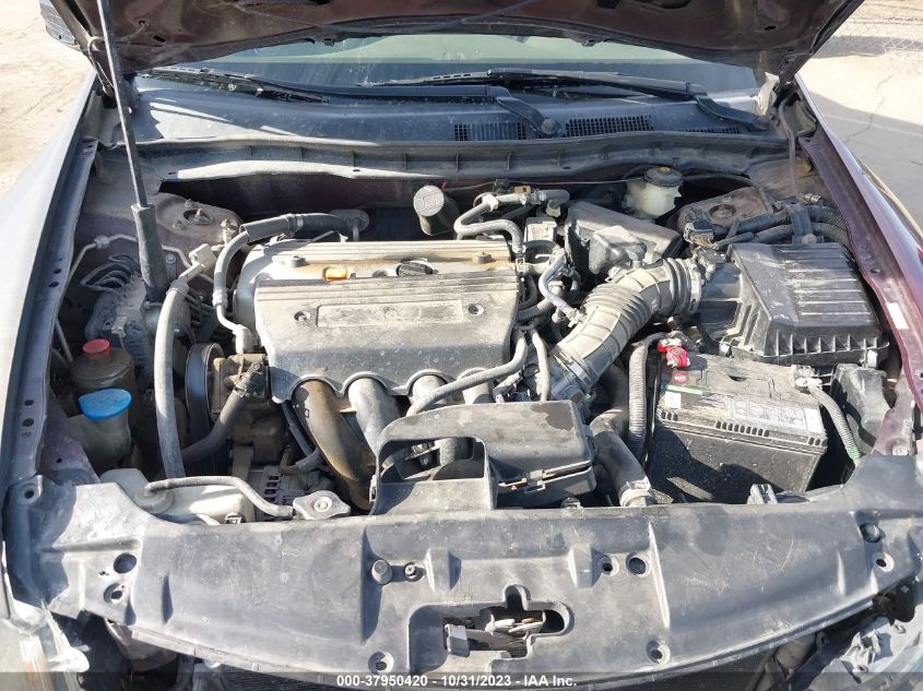 2009 Honda Accord 2.4 Lx VIN: JHMCP26309C014805 Lot: 37950420