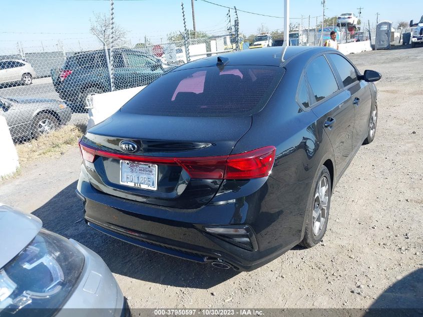 2021 Kia Forte Lxs VIN: 3KPF24AD3ME265537 Lot: 37950597