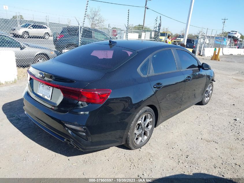 2021 Kia Forte Lxs VIN: 3KPF24AD3ME265537 Lot: 37950597