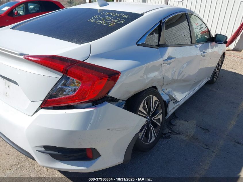 2018 Honda Civic Ex-T VIN: JHMFC1F38JX010209 Lot: 37950634