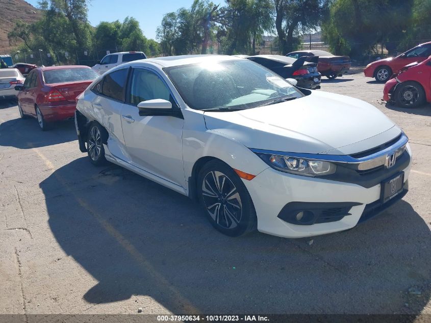 2018 Honda Civic Ex-T VIN: JHMFC1F38JX010209 Lot: 37950634