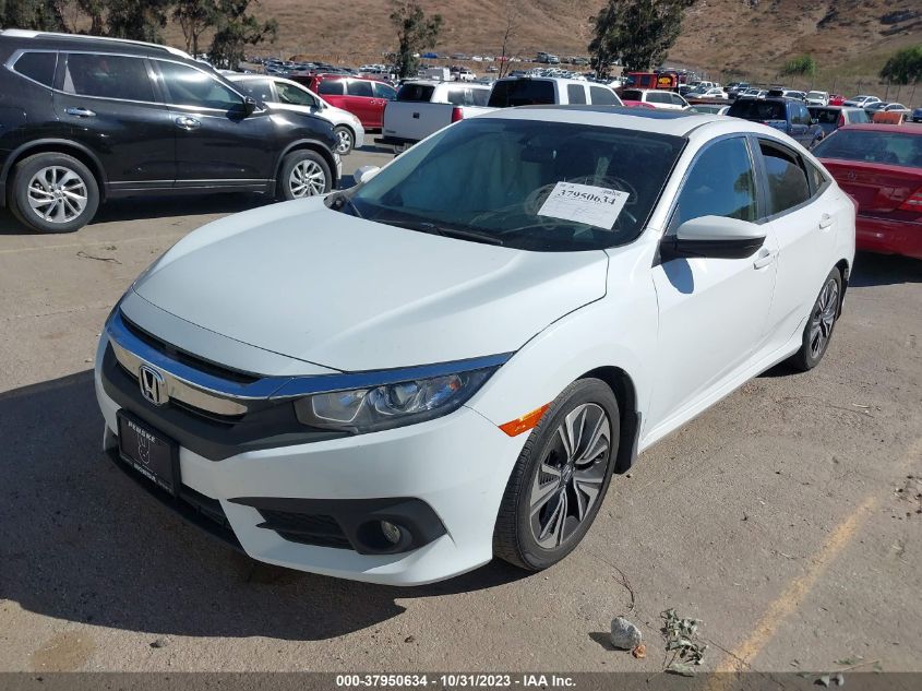 2018 Honda Civic Ex-T VIN: JHMFC1F38JX010209 Lot: 37950634