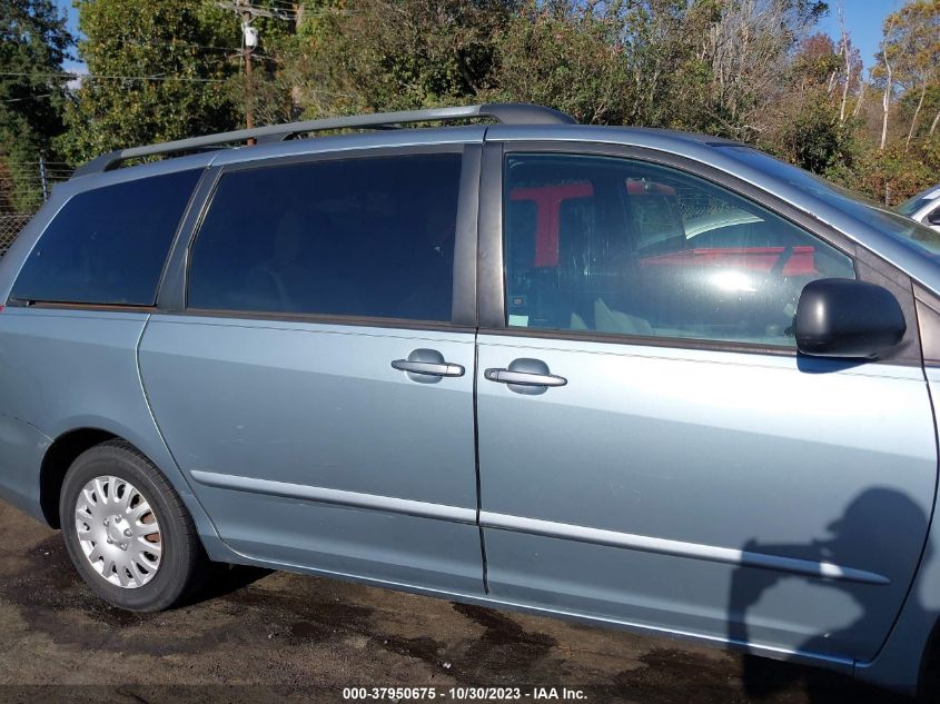 2006 Toyota Sienna Ce/Le VIN: 5TDZA23C56S391352 Lot: 37950675