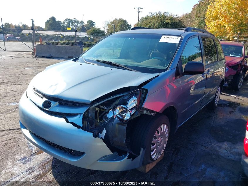 2006 Toyota Sienna Ce/Le VIN: 5TDZA23C56S391352 Lot: 37950675