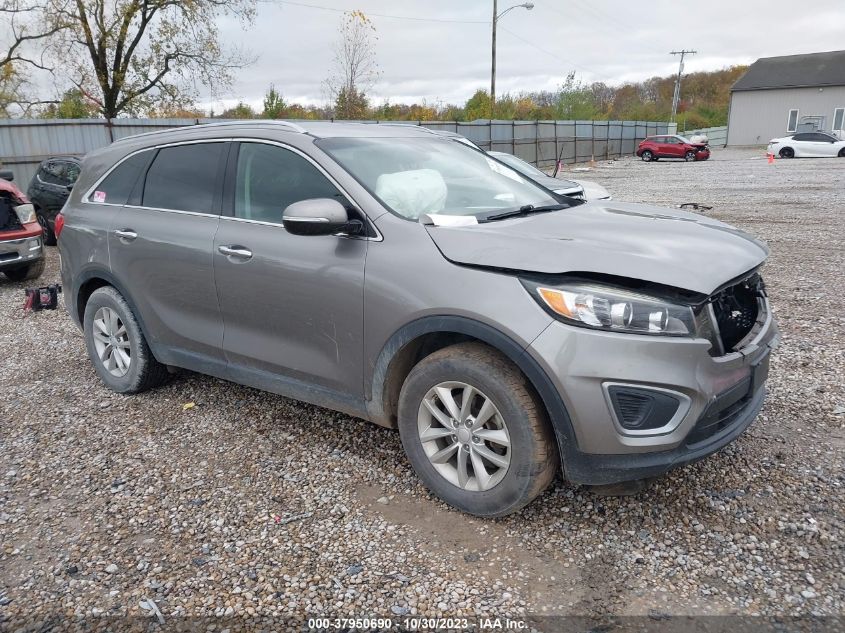 2017 Kia Sorento 2.4L Lx VIN: 5XYPG4A34HG264824 Lot: 37950690