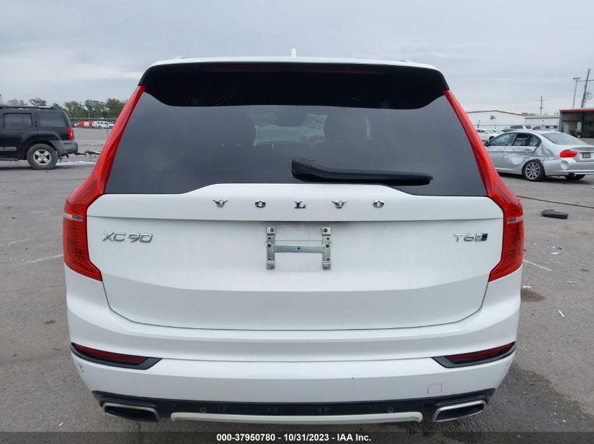 2019 Volvo Xc90 T6 R-Design VIN: YV4A22PM7K1437555 Lot: 37950780