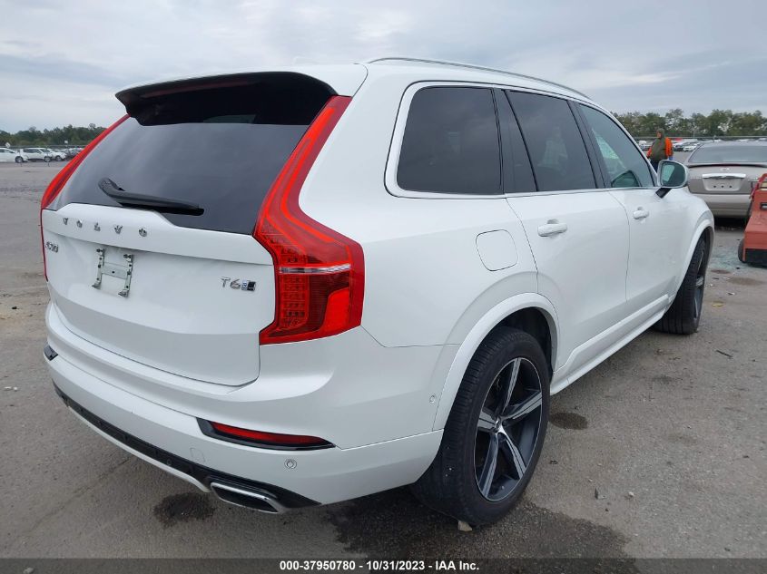 2019 Volvo Xc90 T6 R-Design VIN: YV4A22PM7K1437555 Lot: 37950780