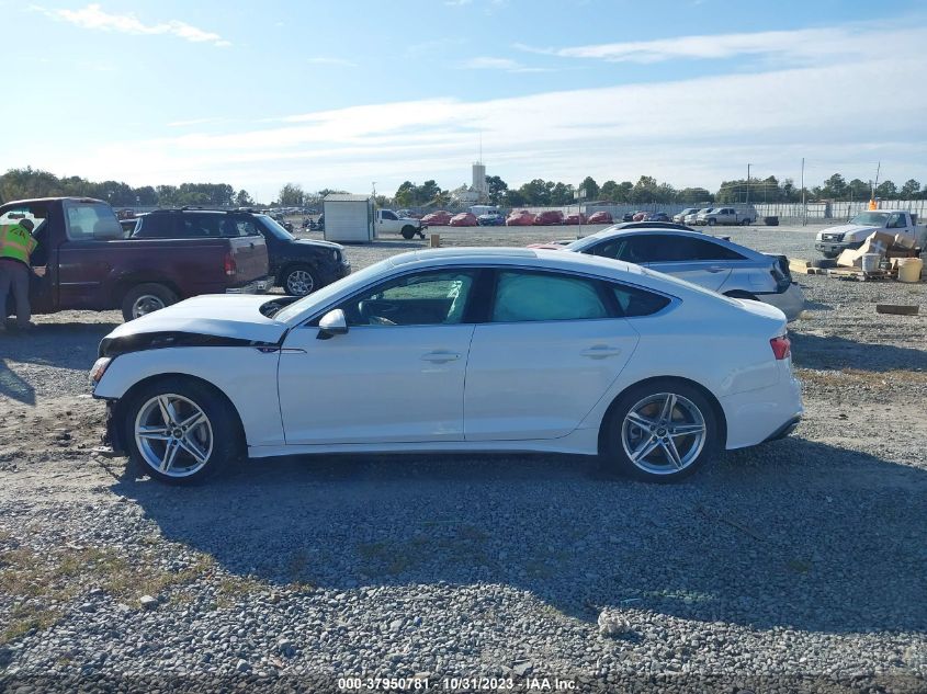 2022 Audi A5 Sportback Premium 45 Tfsi S Line VIN: WAUDACF50NA013087 Lot: 37950781