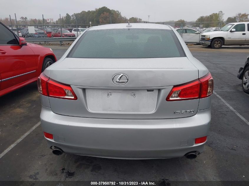 2011 Lexus Is 250 VIN: JTHBF5C29B5144622 Lot: 37950792