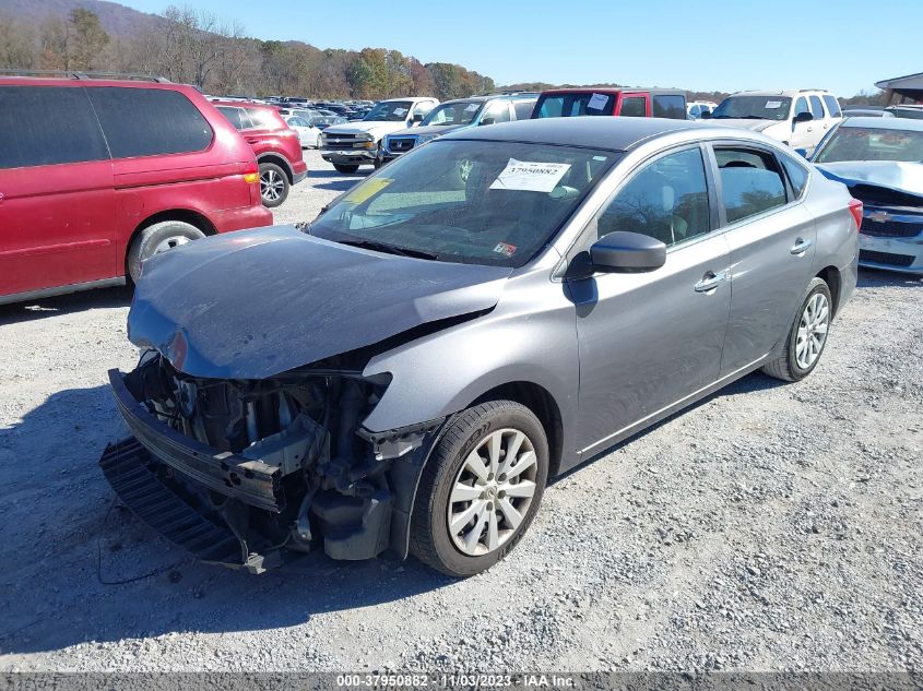 2017 Nissan Sentra Sv VIN: 3N1AB7AP6HL705194 Lot: 37950882