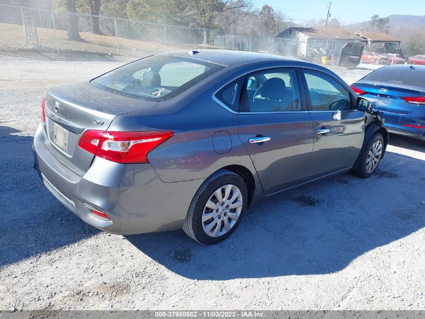 2017 Nissan Sentra Sv VIN: 3N1AB7AP6HL705194 Lot: 37950882