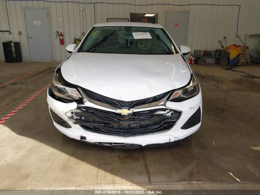 2019 Chevrolet Cruze Lt VIN: 3G1BE6SM8KS560821 Lot: 37950915