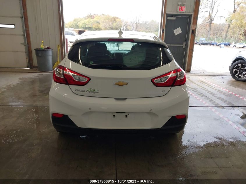 2019 Chevrolet Cruze Lt VIN: 3G1BE6SM8KS560821 Lot: 37950915